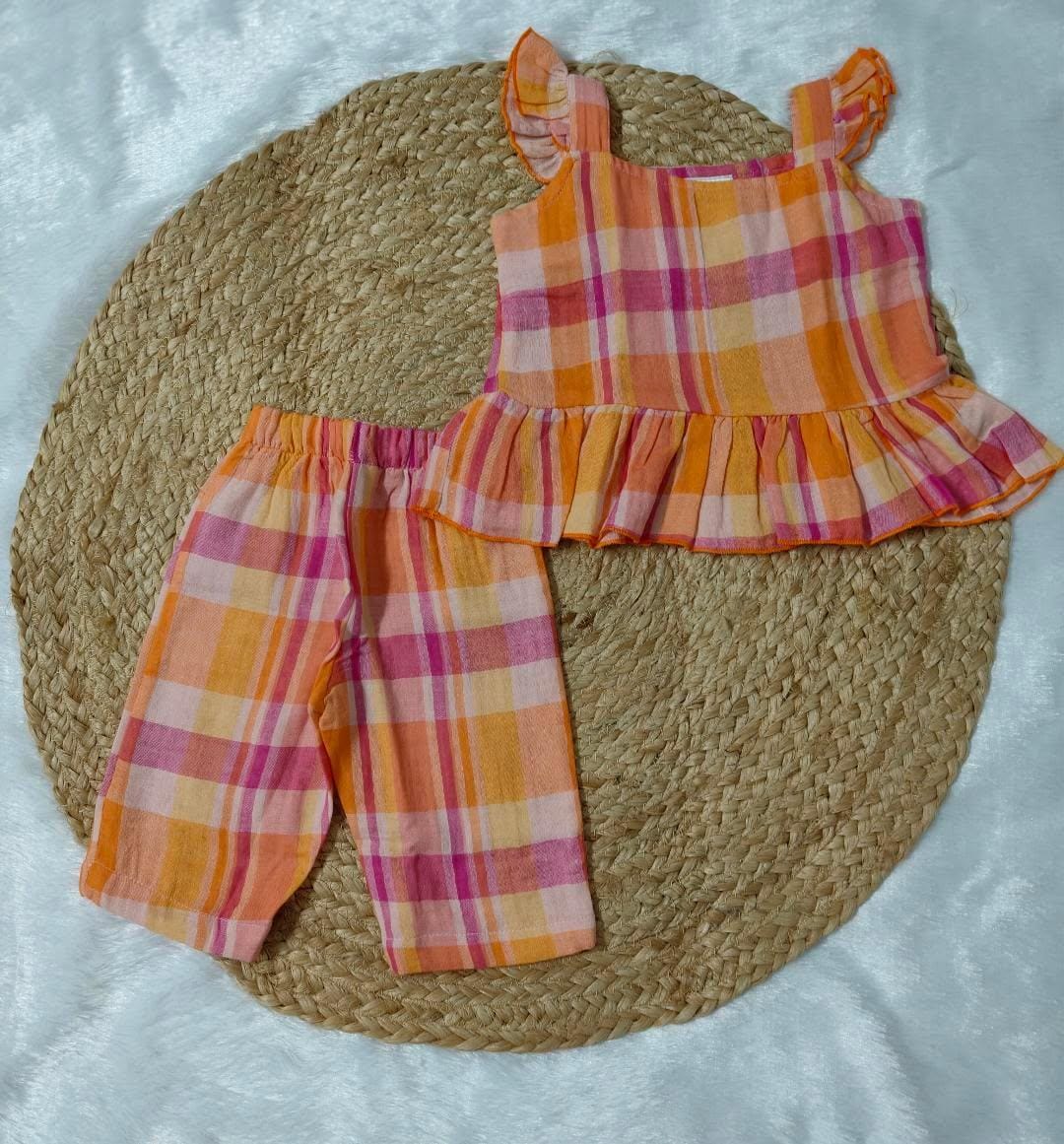 Candy stripe girls co-ord set